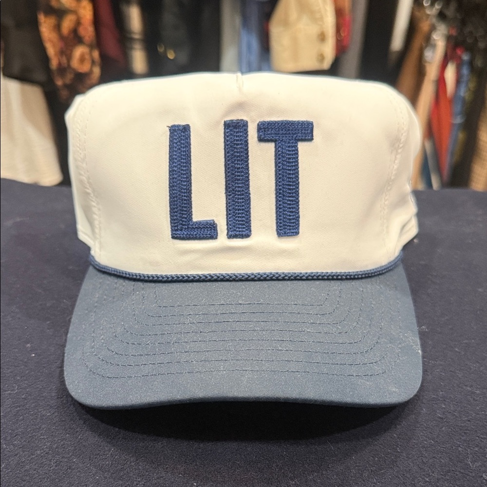 Imperial White and Blue Cap